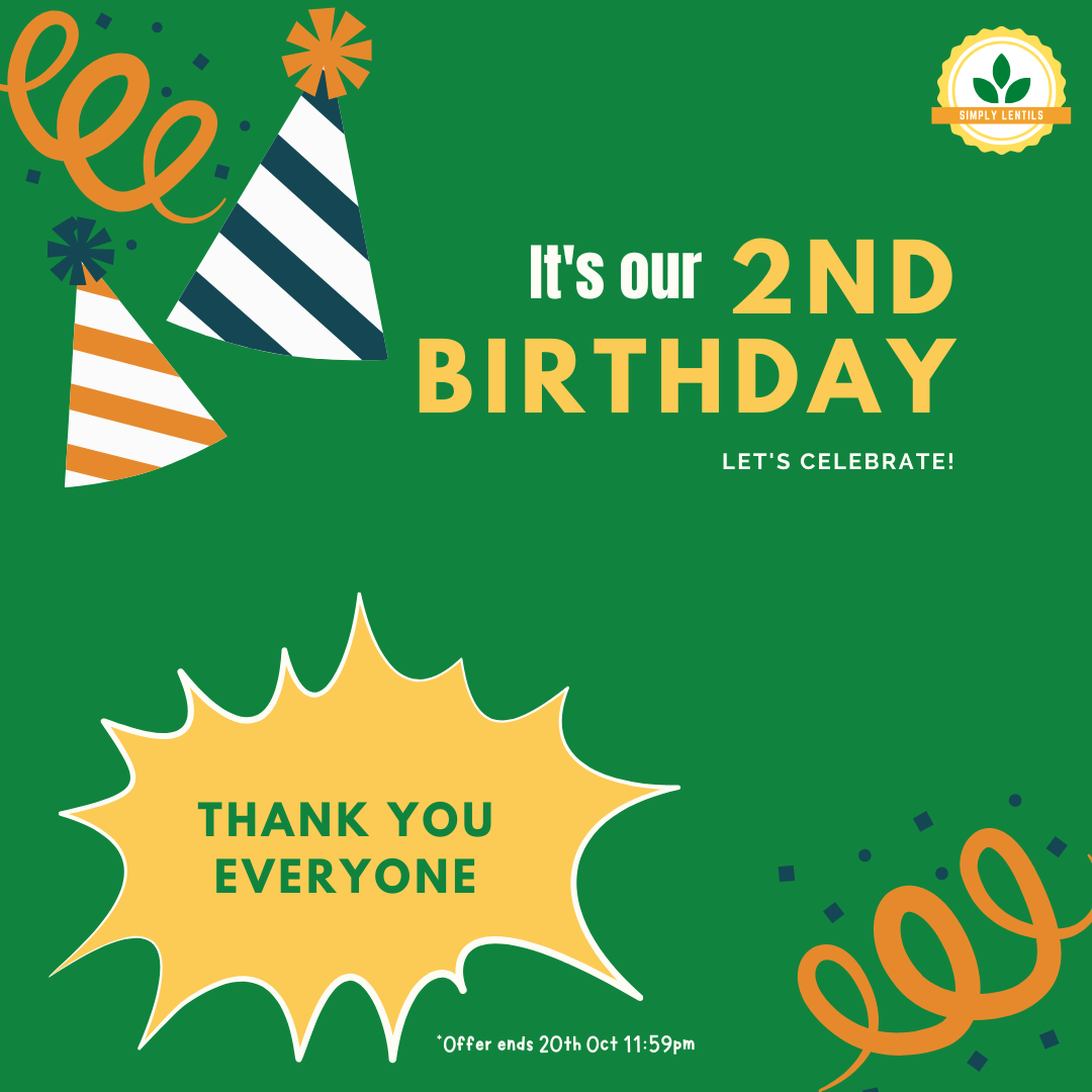 Simply Lentils turns Two!