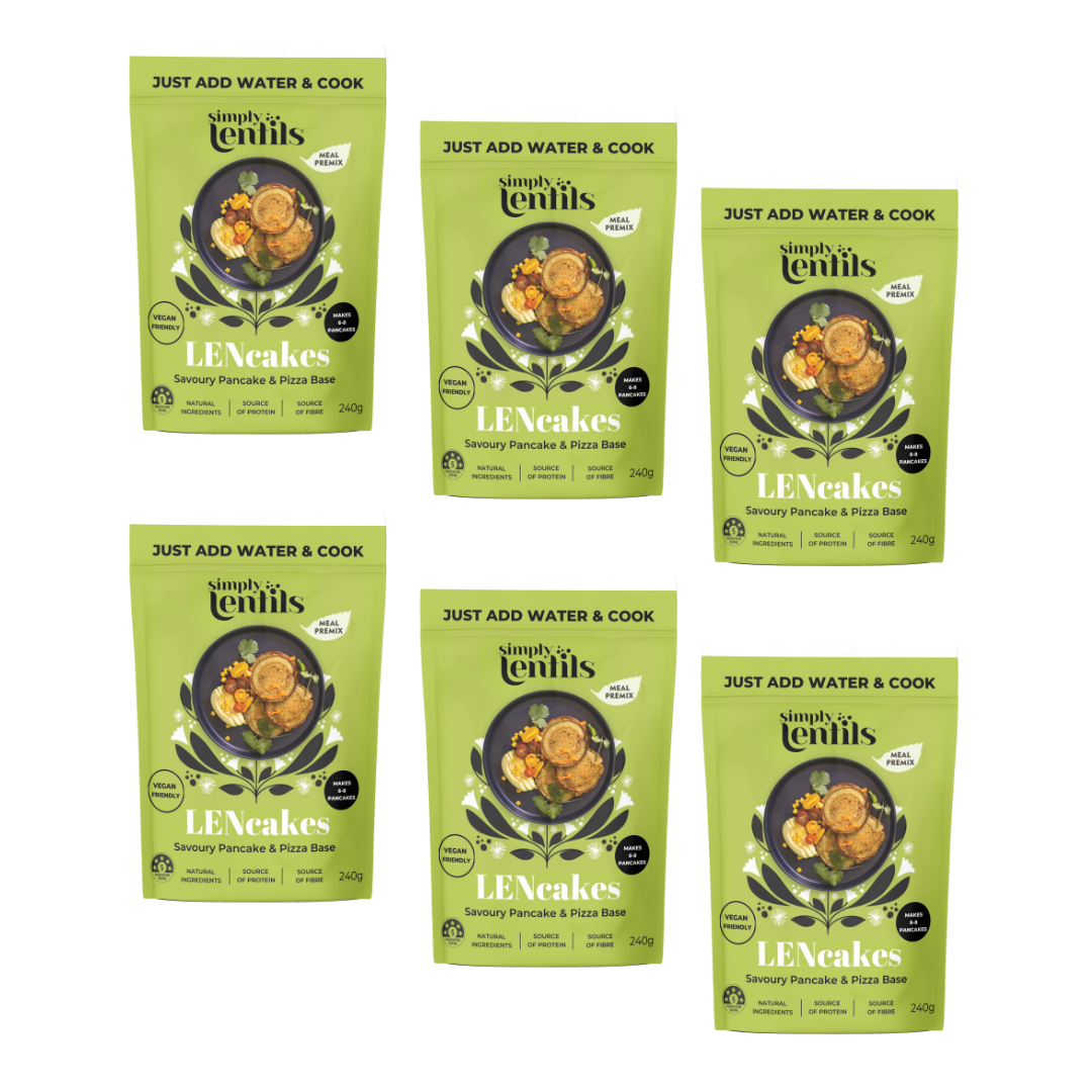 LENcakes - Savoury Pancake & Pizza Base premix