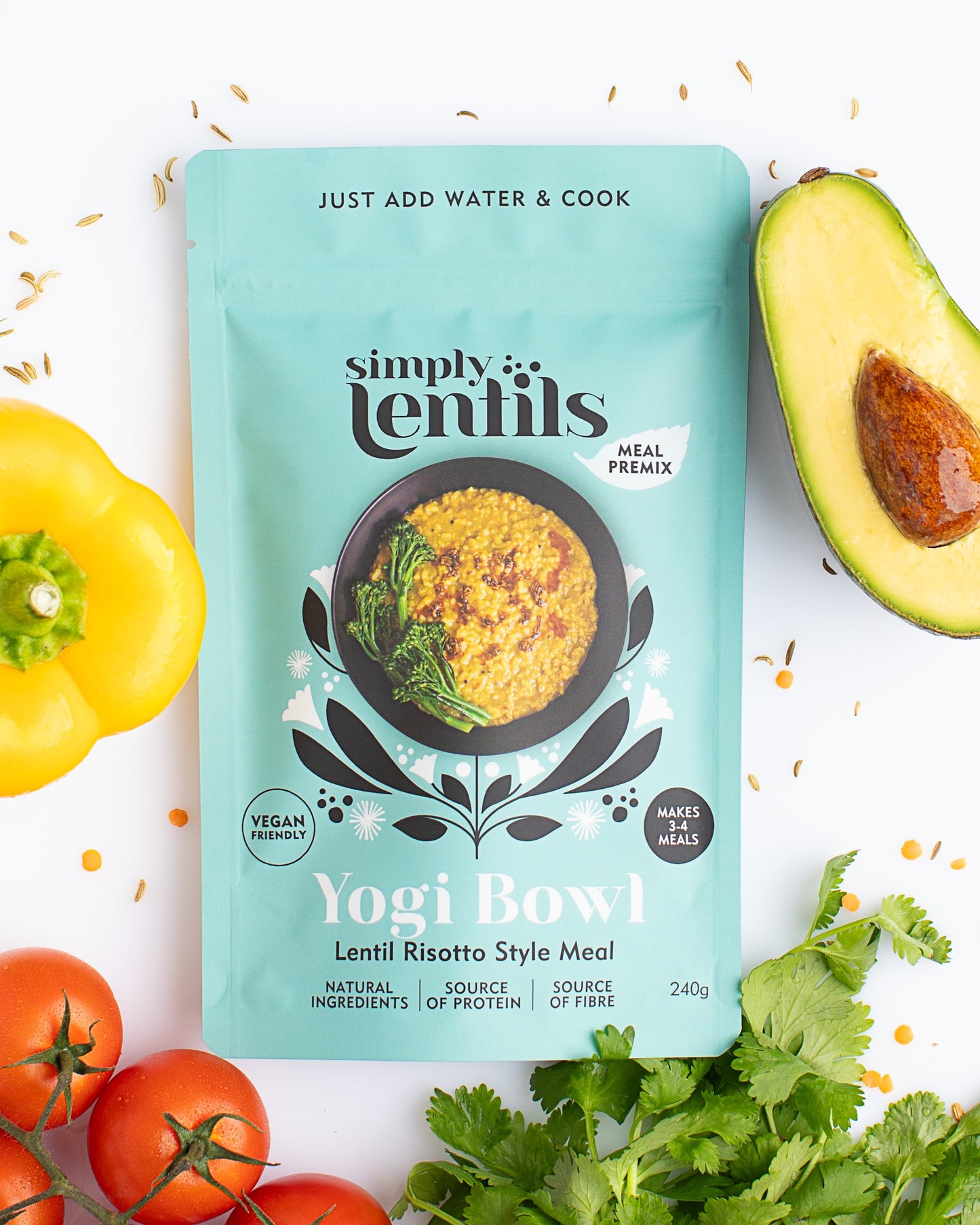 Yogi Bowl - Lentil Risotto Style Meal premix