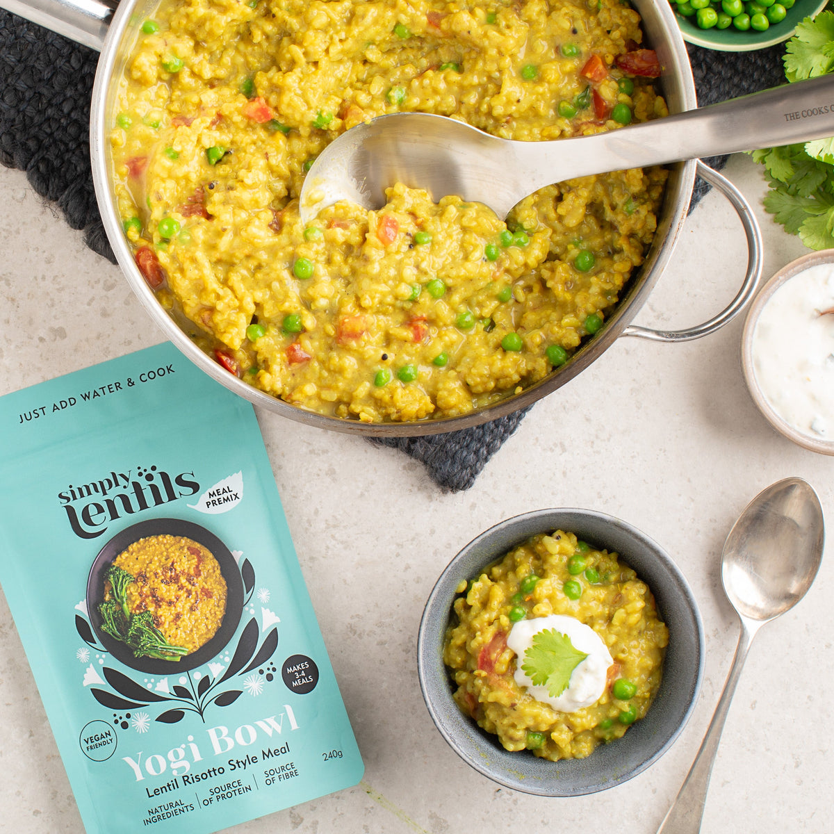 Yogi Bowl - Lentil Risotto Style Meal premix
